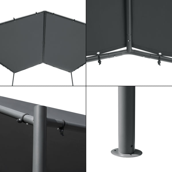 Gazebo da giardino Dogliola [en.casa]