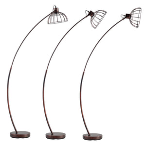 Lampada da terra Portsmouth ruggine [lux.pro]