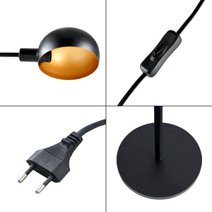 Lampada da terra Bolton Nera [lux.pro]