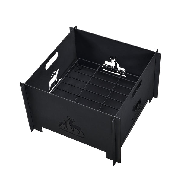 Focolare Etnedal Ciotola per fuoco 25 x 40 x 40 cm [casa.pro]