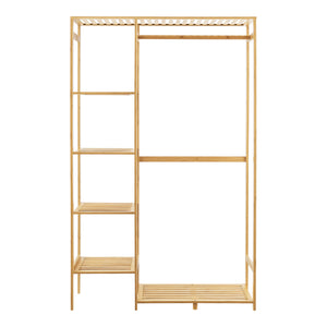 Appendiabiti Eurajoki 139x100x40 cm Bambù Naturale [en.casa]