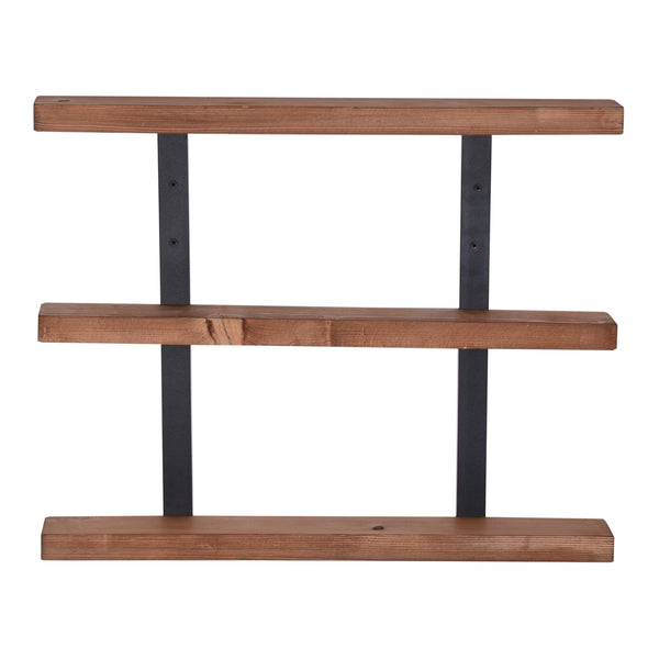 Mensola da parete Morsø in legno di pino, tinto [en.casa]