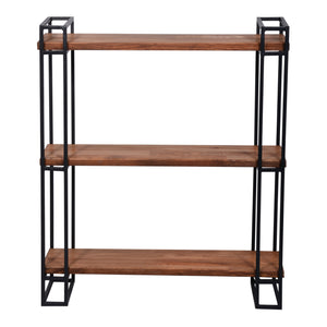 Mensola da parete Falster in legno di pino, tinto [en.casa]