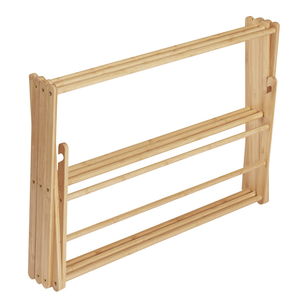 Stendibiancheria pieghevole Grinau in bambù [en.casa]