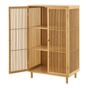 Mobiletto Grong in bambù [en.casa]