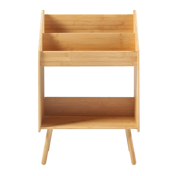 Tavolino Inderøy 80x50x25 cm Bambù [en.casa]