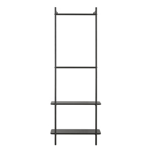 Appendiabiti da parete Bremanger 162x60x26cm Nero [en.casa]