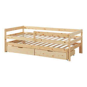 Letto a castello doppio Sonkajärvi 90x200cm Legno di pino naturale [en.casa]