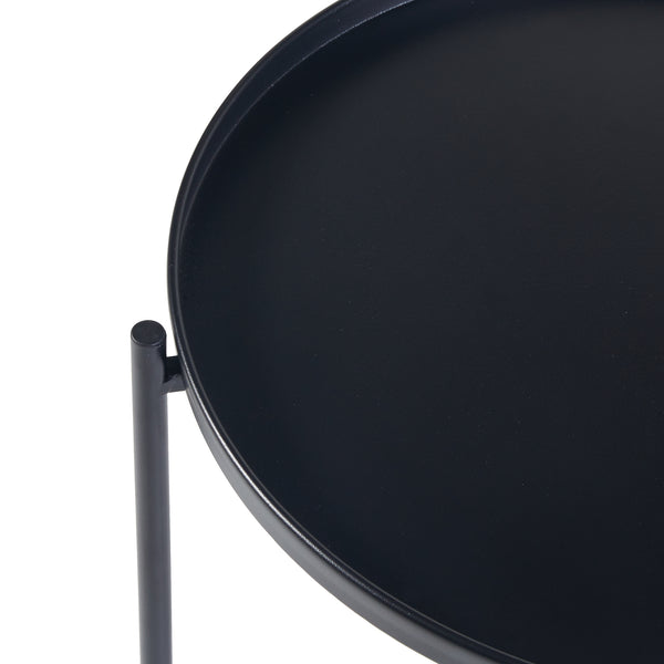 Tavolino Sälen Metallo Nero [en.casa]