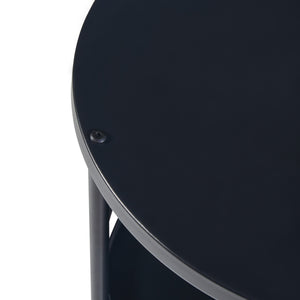 Carrello da servizio Munkedal Metallo Nero [en.casa]