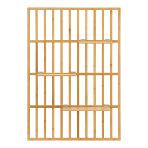 Mensola da parete Røst 120x80x13cm Bambù [en.casa]