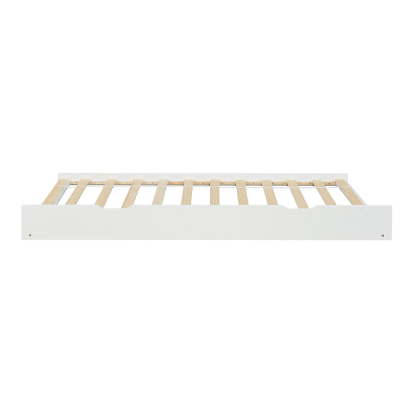 Estrattore per letto Ydre 197x94x22 cm Bianco [en.casa]