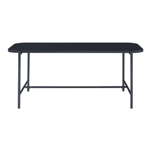 Tavolino da salotto Samnanger 110x50x45cm Nero [en.casa]