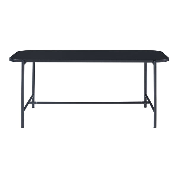 Tavolino da salotto Samnanger 110x50x45cm Nero [en.casa]