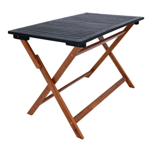 Set di mobili da giardino Altamura 5 pz. Legno di acacia certificato FSC® [en.casa]