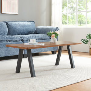 Struttura del tavolo set da 2 Mariager 42x40cm Nero [en.casa]