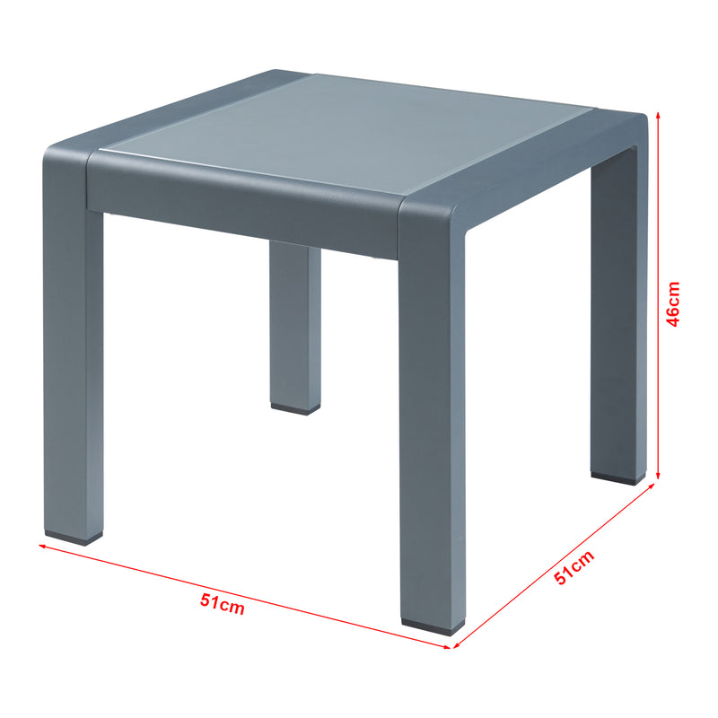 Schizzo in scala Set Avise Mobili da Esterno 1 Poltrona e 1 Tavolino casa.pro