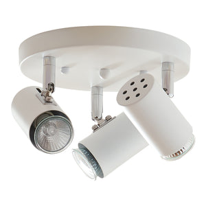 Plafoniera Bathgate 3 x GU10 Bianco [lux.pro]