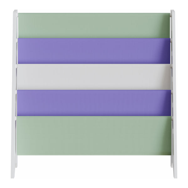 Libreria per bambini Hornnes 60x62x28 cm motivo Aqua Dream [en.casa]