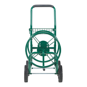 Carrello in metallo per tubo da 3/4' - fino a 60m di tubo - avvolgitubo per tubo da giardino [pro.tec]