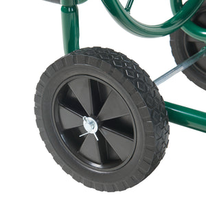 Carrello in metallo per tubo da 3/4' - fino a 60m di tubo - avvolgitubo per tubo da giardino [pro.tec]