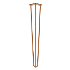 [en.casa] Hairpin Leg Gambe per tavolo in un set di 4  d´acciaio 
