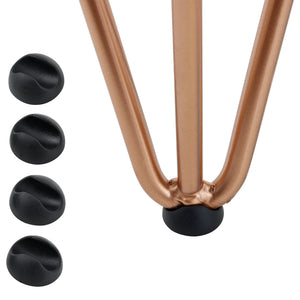 [en.casa] Hairpin Leg Gambe per tavolo in un set di 4  d´acciaio 