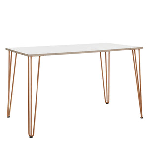 [en.casa] Hairpin Leg Gambe per tavolo in un set di 4  d´acciaio 