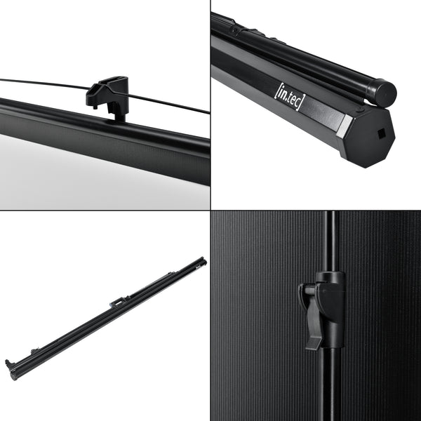 Schermo per proiettore con treppiede 113 pollici [in.tec]