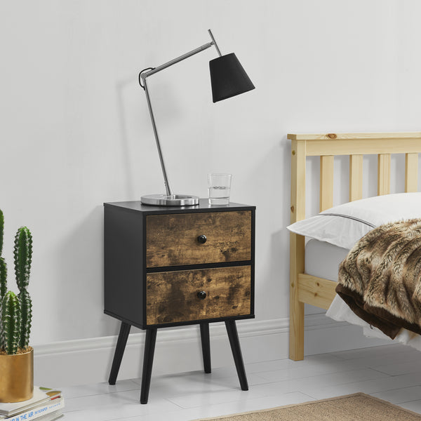 Tavolino in design retrò [en.casa]