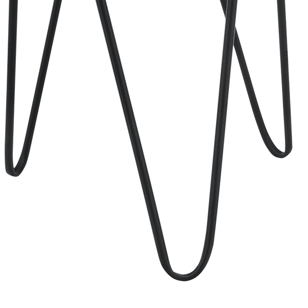 Set Hedera di 2 Supporti per Piante con Coprivaso in Metallo - Nero [en.casa] 