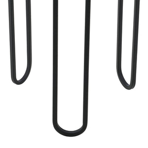 Portavaso Modave 2 pz. Nero-Oro en.casa