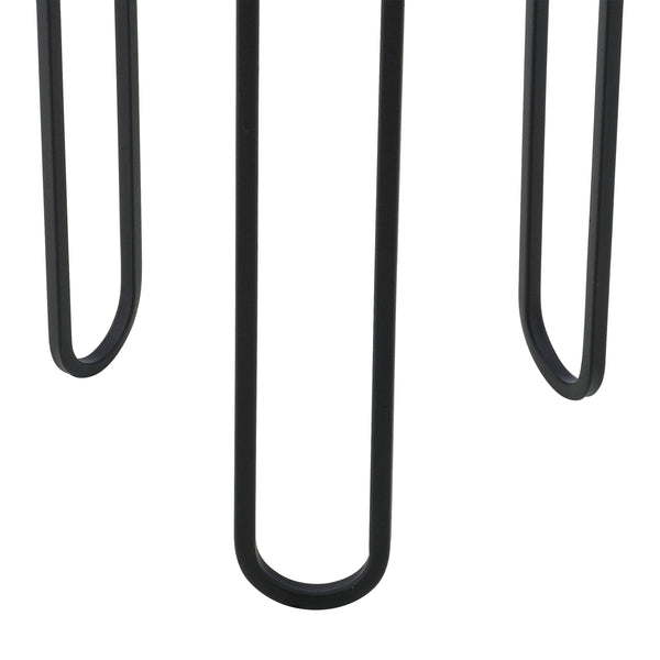 Portavaso Modave 2 pz. Nero-Oro en.casa