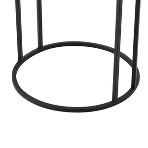 Portavaso Malmedy 2 pz. Nero-Oro en.casa