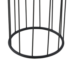 Portavaso Maaseik 2 pz. Nero-Oro en.casa