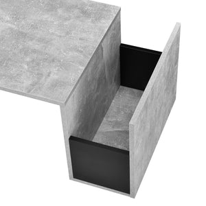 Tavolino da Salotto Bollnäs con Vano Aperto Laterale 90 x 45 x 35 cm [en.casa]