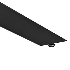 Struttura del tavolo Oberau 150x78x71 cm Nero [en.casa]