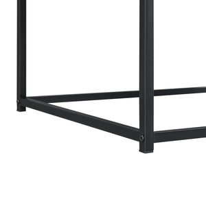 Tavolino da salotto Esbjerg 100x55x45cm Tonalità scura del legno en.casa