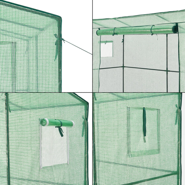 Serra Vlaardingen 198x78x200cm Verde [en.casa]