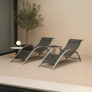 Set di mobili da giardino Binetto 3 pz. [en.casa]