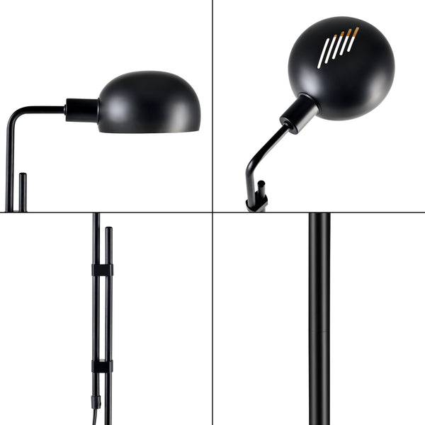 Lampada da terra Bolton Nera [lux.pro]