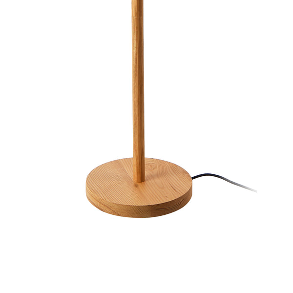 Lampada da terra Rochdale E27 giallo-marrone [lux.pro]