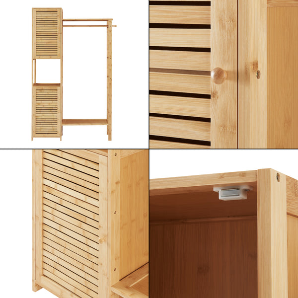 Appendiabiti Oldsum in bambù [en.casa]