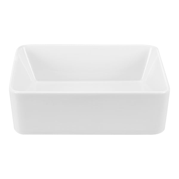 Lavabo da Appoggio Svendborg 13x40x30 cm Ceramica - Bianco [neu.haus] 