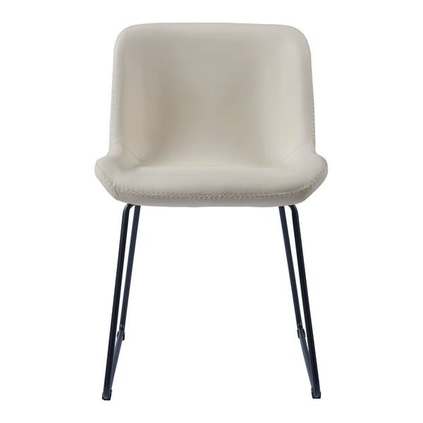 Sedia da pranzo Kannus set da 2 beige [en.casa]