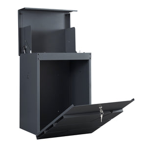 Cassetta postale Søllerød 58x44x35cm Antracite [en.casa]