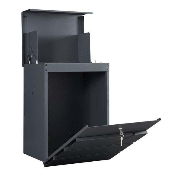 Cassetta postale Søllerød 58x44x35cm Antracite [en.casa]