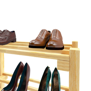 Scaffale per scarpe Keuruu 60x60x25 cm [en.casa]