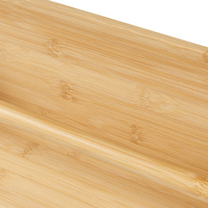 Mensola da parete Hareid 80x60x12cm Bambù [en.casa]