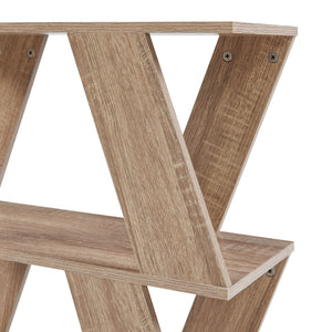 Tavolino laterale Nome 60x22x57cm effetto quercia [en.casa]